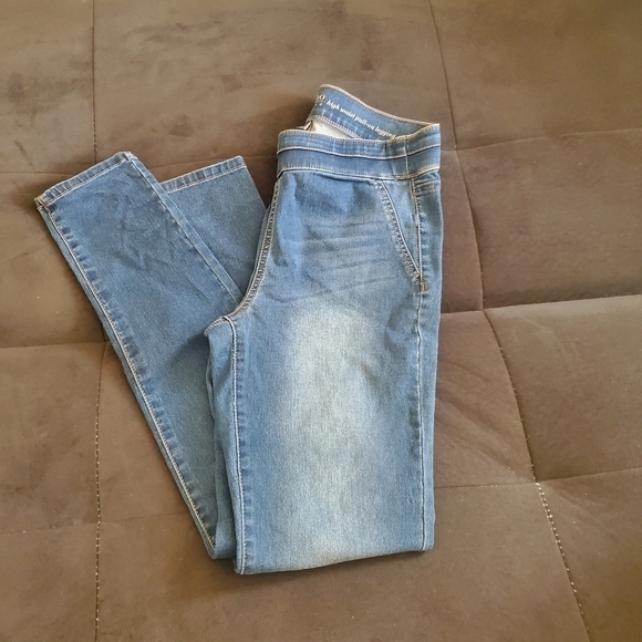 New York & Company Denim - High waist pull on jeans leggings